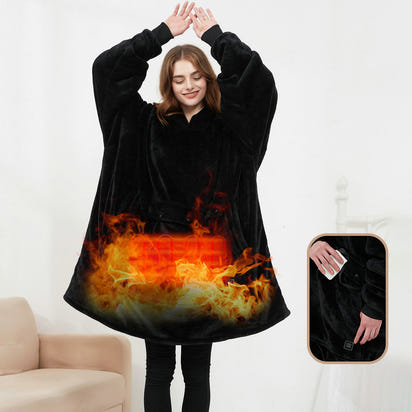 Cozy Heated Wearable Blanket