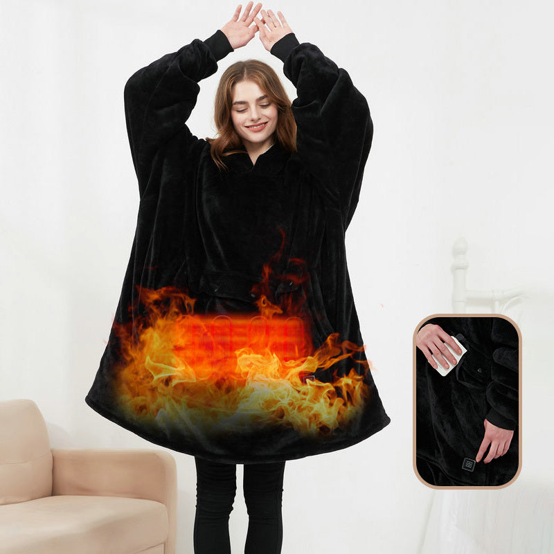 Cozy Heated Wearable Blanket