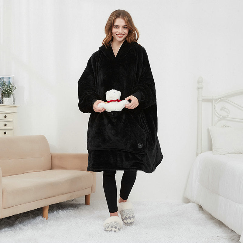 Cozy Heated Wearable Blanket